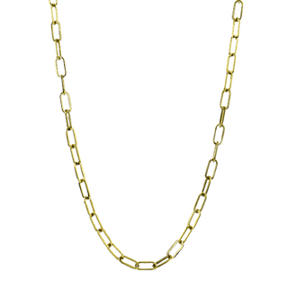 Chain Link Necklace in 18k Gold CH134