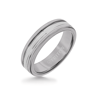 Black Tungsten Carbide Ring 11-2401
