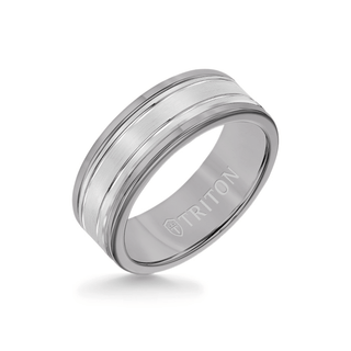 Black Tungsten Carbide Ring 11-2401