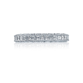 Classic Crescent  Wedding Band HT2273B