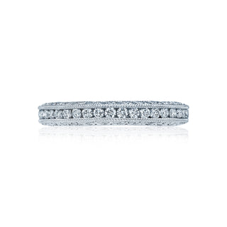 Classic Crescent  Wedding Band HT2326B