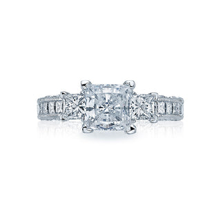 Classic Crescent  Engagement Ring HT243012