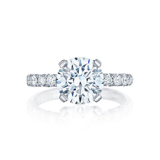 Petite Crescent  Engagement Ring HT254525