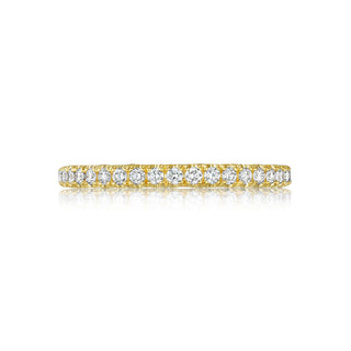 Petite Crescent  Wedding Band HT2545B12