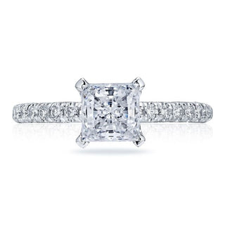 Petite Crescent  Engagement Ring HT2545