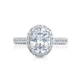 Petite Crescent  Engagement Ring HT254725