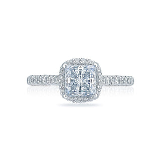 Petite Crescent  Engagement Ring HT2547