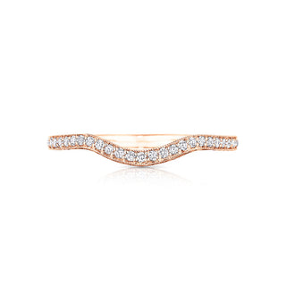 Crescent Chandelier  Wedding Band HT2562B12