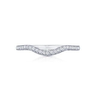 Crescent Chandelier  Wedding Band HT2562B12