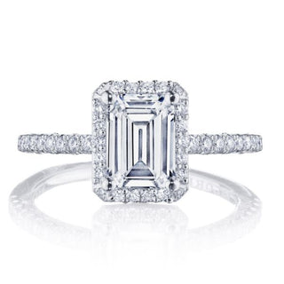 Petite Crescent  Engagement Ring HT257215