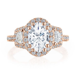 Petite Crescent RoyalT  Engagement Ring HT2677