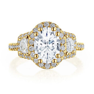 Petite Crescent RoyalT  Engagement Ring HT2677