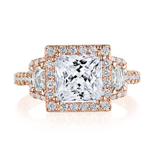 Petite Crescent RoyalT  Engagement Ring HT2677