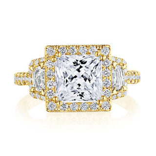 Petite Crescent RoyalT  Engagement Ring HT2677