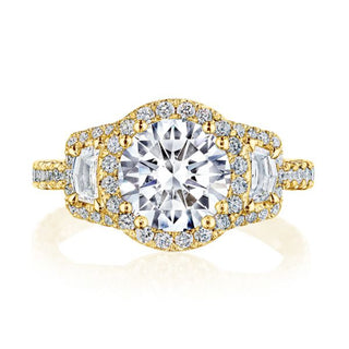 Petite Crescent RoyalT  Engagement Ring HT2677