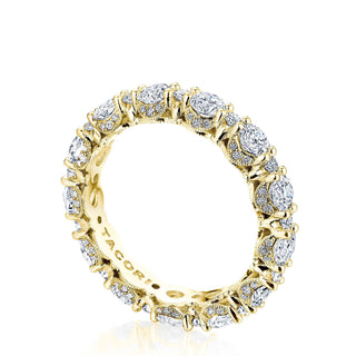 Coastal Crescent Eternity Wedding Band HT2683