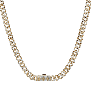 NECKLACE IN 14K GOLD WITH DIAMONDS CN141