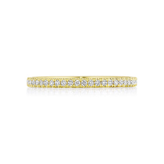 Coastal Crescent Eternity Wedding Band P104B34