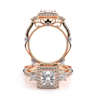 Parisian 0.5ct Princess Halo Engagement Ring Parisian-122P