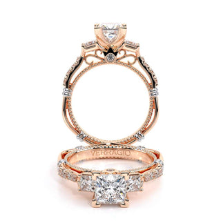 Parisian 0.45ct Princess Three-Stone Engagement Ring Parisian-124P