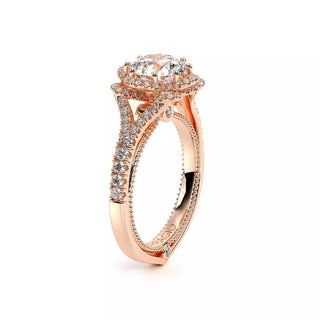 Couture 0.45ct Round Halo Engagement Ring Couture-0426R