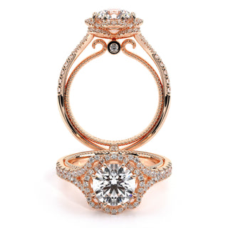 Couture 0.45ct Round Halo Engagement Ring Couture-0426R