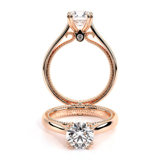 Couture 0.05ct Round Solitaire Engagement Ring Couture-0418R