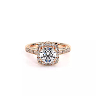 Couture 0.3ct Cushion Halo Engagement Ring Couture-0420Cu