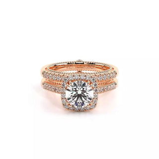 Couture 0.3ct Cushion Halo Engagement Ring Couture-0420Cu