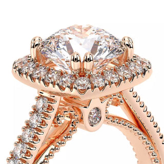 Couture 0.3ct Cushion Halo Engagement Ring Couture-0420Cu