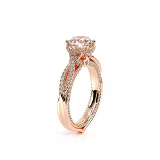 Couture 0.5ct Round Floral Engagement Ring Couture-0451R