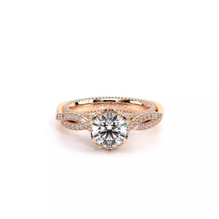 Couture 0.5ct Round Floral Engagement Ring Couture-0451R