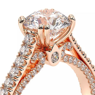 Couture 0.4ct Round Cathedral Engagement Ring Couture-0452R