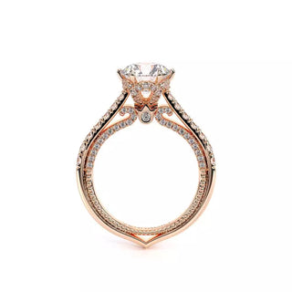 Couture 0.55ct Round Cathedral Engagement Ring Couture-0447R