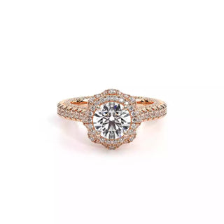 Couture 1.15ct Round Halo Engagement Ring Couture-0468R