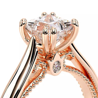 Couture 0.05ct Princess Solitaire Engagement Ring Couture-0418P