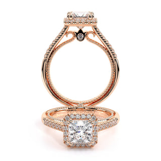 Couture 0.3ct Princess Halo Engagement Ring Couture-0420P