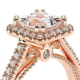 Couture 0.3ct Princess Halo Engagement Ring Couture-0420P