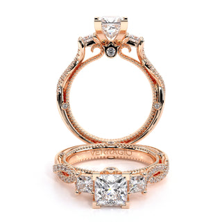 Couture 0.5ct Princess Three Stone Engagement Ring Couture-0423P