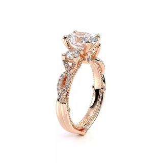 Couture 0.45 Ct Oval Three Stone Engagement Ring Couture-0423Ov