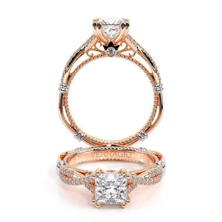 Parisian 0.15ct Princess Pave Engagement Ring Parisian-105P