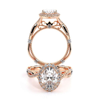 Parisian 0.3ct Oval Halo Engagement Ring Parisian-106Ov