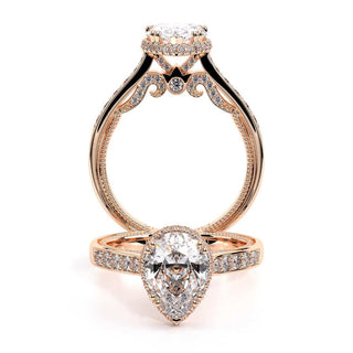 Insignia 0.45ct Pear Halo Engagement Ring Insignia-7102Pear