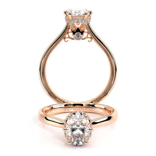 Renaissance 0.15 Oval Solitaire Engagement Ring Renaissance-942Ov