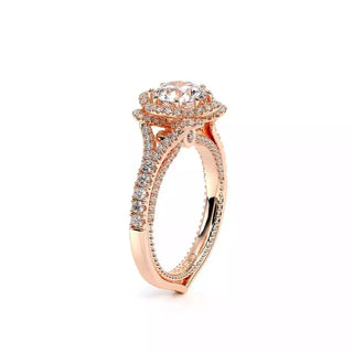 Couture 0.6ct Round Halo Engagement Ring Couture-0444