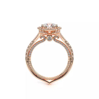 Couture 0.6ct Round Cathedral Engagement Ring Couture-0444