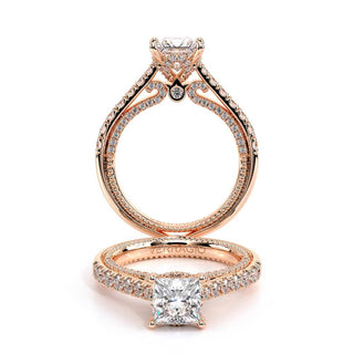 Couture 0.05ct Princess Cathedral Engagement Ring Couture-0447P