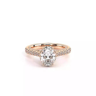 Couture 0.5ct Oval Cathedral Engagement Ring Couture-0447Ov