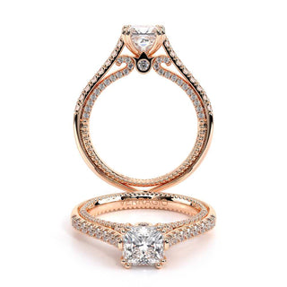 Couture 0.4ct Princess Cathedral Engagement Ring Couture-0452P