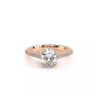 Couture 0.4ct Oval Cathedral Engagement Ring Couture-0452Ov